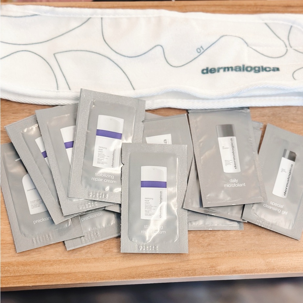 Dermalogica Samples + Headband